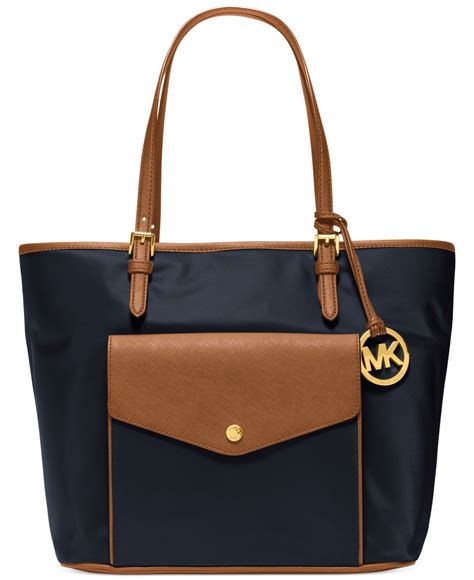 nylon bag michael kors|michael kors black nylon tote.